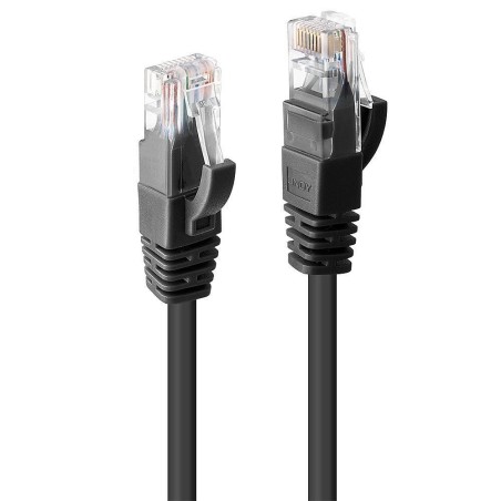High-Performance Lindy 2M Cat6 U/UTP Cable Black – 48078